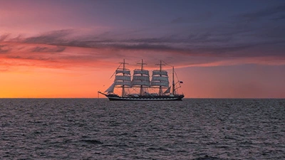 Hansesail - Das Segelschulschiff Kruzenshtern Hansesail - Das Segelschulschiff Kruzenshtern